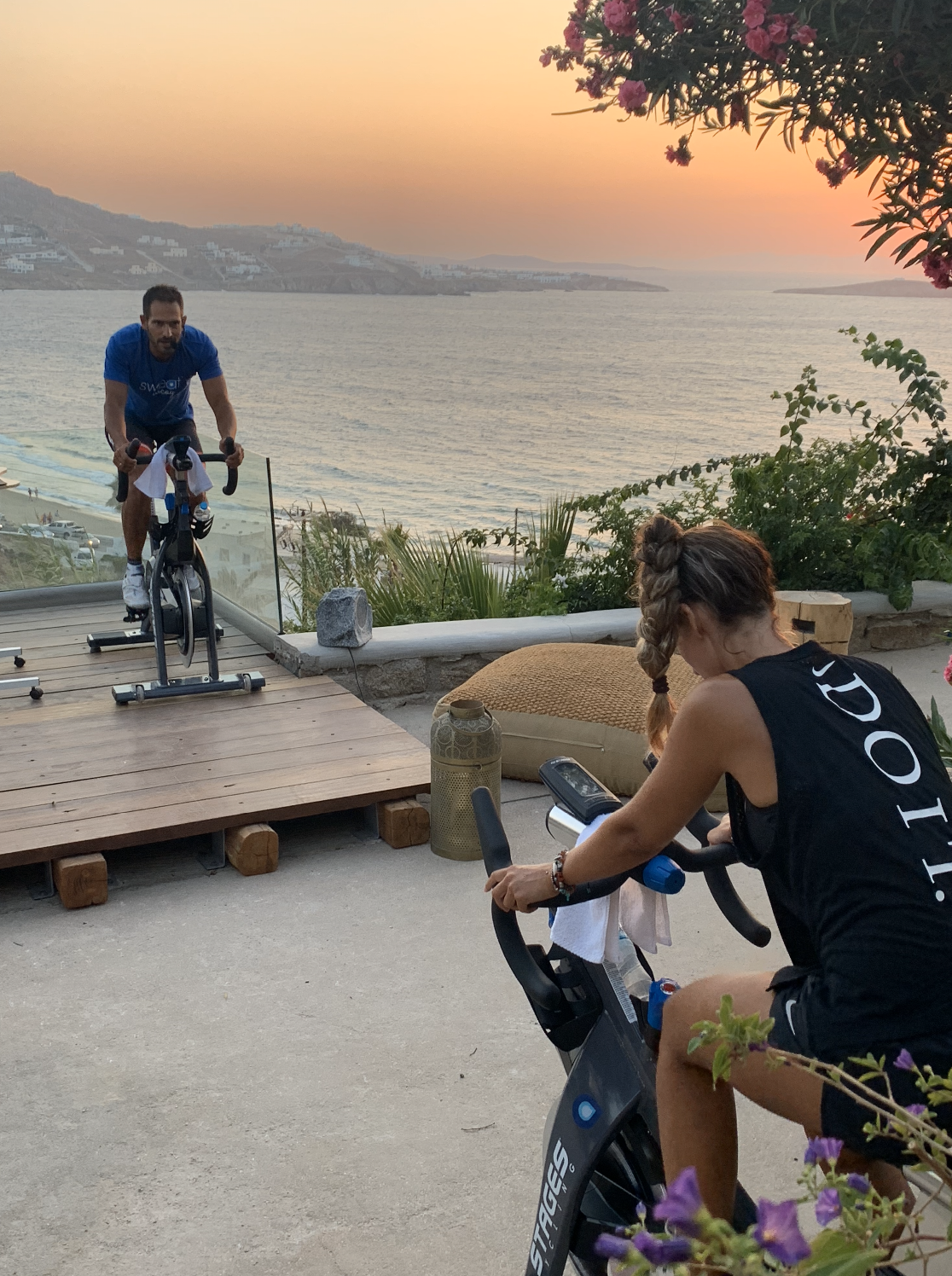 Cycling + Core at The Garden with Panos