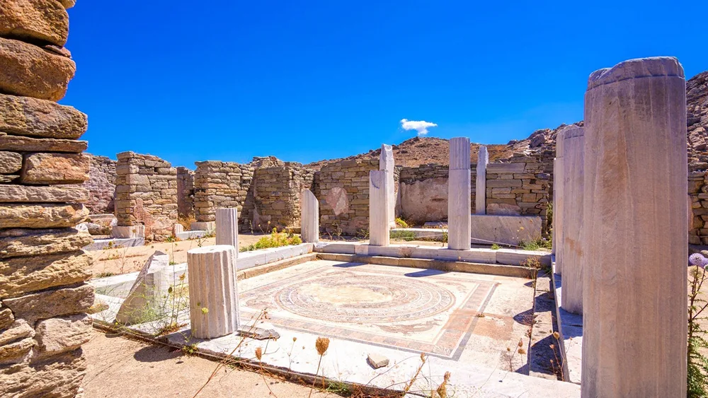 Dive into Delos sail, explore, swim, and dine
